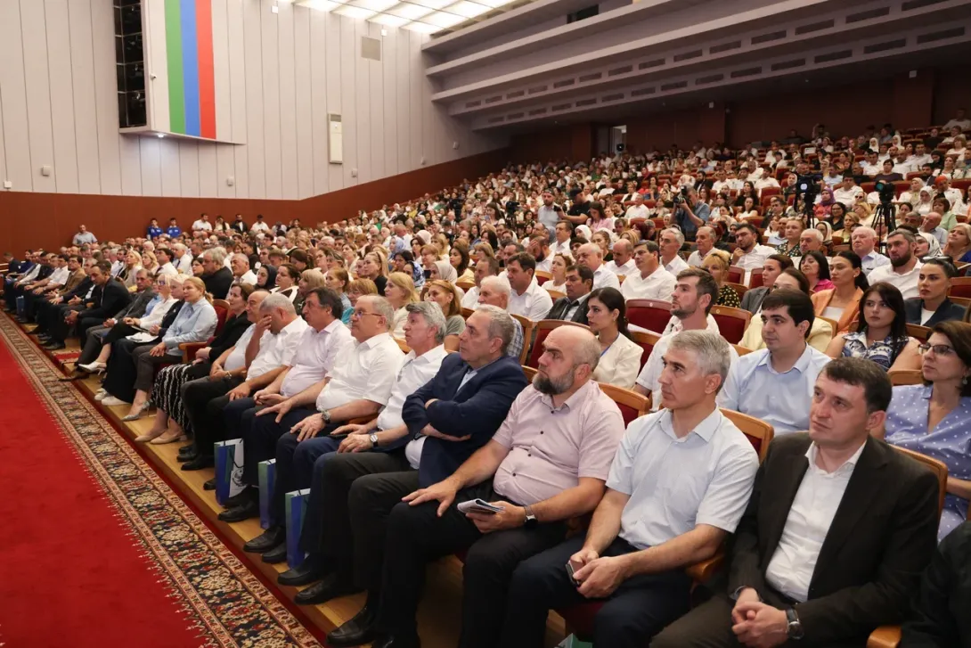 
Августовское совещание работников образования республики Дагестан
